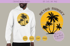 Download Retro Vintage Sunset Svg Cut File Svg File Free Svg Cut Files