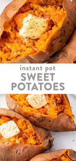 Instant Pot Sweet Potatoes Recipe Cooking Sweet Potatoes Pressure Cooker Sweet Potatoes Sweet Potato Recipes