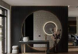 ديكورات خشب ديكور مرايا ديكور شرائح خشب ديكور بديل الخشب لتواصل الرياض 0535711713 home entrance decor home room design foyer design