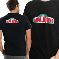 Papa Johns Pizza Tee Two Sides New Mens T Shirt Size S To 3xl Cool Casual Pride T Shirt Men Custom T Shirts T Shirt Printing From Cls6688521 13 91