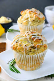 Vegan Lemon Rosemary Muffins Rezept Rezepte Vegan Backen Und Muffins Backen