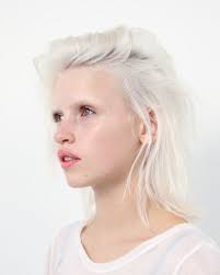 If you're looking for a tutorial on how to thread eyebrows, put down your bobbin, immediately. 4thpradaclub Portrait Models Portrait Models Check Out For More Anja Konstantinova Bleached Eyebrows Bleached Hair White Blonde Hair