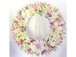 Azaleas (chinese name 杜鹃 dùjuān) bloom in spring and open in various colors such as red, pink and white, their flowers often last several weeks. Fu7 Standing Funeral Wreath Sophia Flowers Templestowe Lower Florist Vic 3107