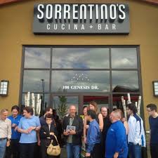 Mixed greens, cherry tomatoes, cucumbers, olives, mozzarella, and red wine vinaigrette. Brenda Otto On Twitter Celebrating The New Sorrentinos In Stonyplain Genonthelakes Just Amazing Yegfood