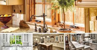 kitchens with glass cabinets