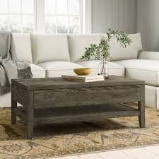 It is crafted of beech wood for classic construction, founded atop four gently tapered legs and featuring a 29.5 l by 29.5 w square table top. Farmhouse Rustic Coffee Tables Birch Lane