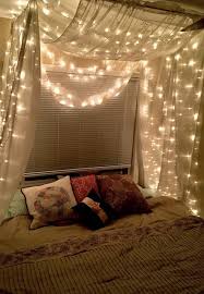 Curtain Led Lights Relaxing Bedroom Aesthetic Bedroom Bedroom Decor