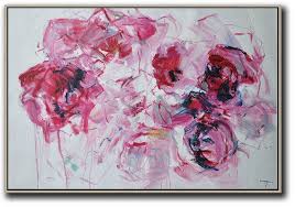 Details Van Het Schilderij Klik Zoom Vergroting Van De Beelden Beoordelingen Www Etsy Com Sho Abstract Flowers Oil Painting Flowers Abstract Flower Painting