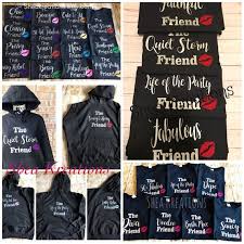 Birthday T Shirt Design For Girls Wedding Parties Vacations Birthdays Or Just A Good Night Out With The Girls Nothing Brings The Birthday Squad Shirts Girls Trip Shirts Girls Weekend Shirts