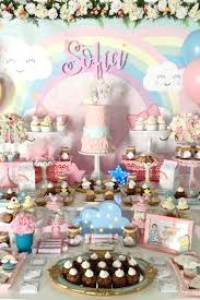 Rainbow Birthday Themes For Kids Rainbows Birthday Party Ideas Photo 1 Of 13 In 2020 Rainbow Birthday Rainbow Birthday Party Rainbow Parties