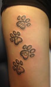 Maybe you would like to learn more about one of these? 11 Funny Paw Tattoo Designs Pretty Designs Pawprint Tattoo Print Tattoos Dog Print Tattoo
