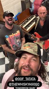 Tomorrow night. Hollywood CA Whisky-a-Gogo tickets still available click  link in comments  https://www.ticketweb.com/event/oof-tatata-featuring-jason-momoa-whisky-a-go-go-tickets/14482603 