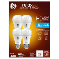 General Electric 4pk A19 60w Led Bulb White Ge Led Led Bulb Bulb