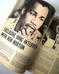 The Ring Magazine, January 1976 Muhammad Ali, George Foreman