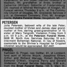 George Meister obituary Feb 18 1944