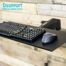 It also has a 27 inch monitor with computer attached to the rear of the stand. Keyboard Tray With Vesa Mounting Hole 100x100mm For Diy Stand Working Keyboard Holder Buy Keyboard Tray Computer Keyboard Tray Folding Keyboard Tray Product On Alibaba Com
