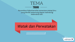 Gaya bahasa, nilai, pengajaran (komsas tingkatan 4) →. Novel Tirani 19 24 Youtube