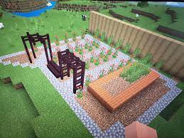 How to build a garden in minecraft. This Is A Minecraft Build Of A Irl Rose Garden Plan When I M Not A Bbq Dad I Use Minecraft To Solve All Of Life S Issues I Was Able To Use Minecraft