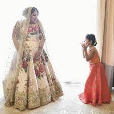 Floral Lehanga Curvy Bride Indian Bridal Indian Bridal Fashion