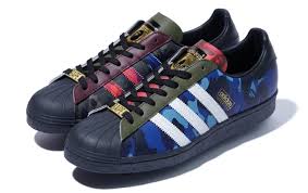 Nicknamed the clamtoe, shelltoe, shell shoes, shell tops, and sea shells. Bape X Adidas Superstar 80s Release Date Spring Summer 21 Collection Sole Collector