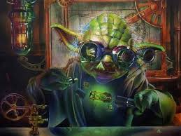 Yoda Steampunk By Cecil Porter Art Fantasy Illustration Punk Scifi Steam Steampunk Tendencies Star Wars Art Steampunk Tendencies Art