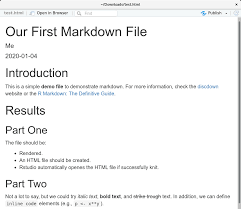 Maybe you would like to learn more about one of these? Chapter 18 Reporting Introduction To Programming With R