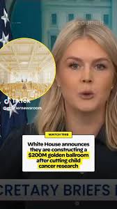 Trump’s building a golden ballroom while Gaza starves, Maui still recovers,  and working families drown in debt. This isn’t leadership. It’s a gold  middle finger to humanity. , $200 million for a ...