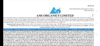 The sale offering is seen to be at 6.06 million shares with a fresh issue of rs 300 crore. Ami Organics Ipo Ami Organics Files Drhp To Sebi Ipo India