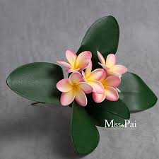 Artificial Pink Plumeria Stem Frangipani Stem Wedding Deco Ebay Wedding Deco Frangipani Plumeria
