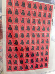 中国 切手 赤 猿