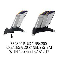 Desktop document reference system to have important information at arms reach for offices, hospitals, manufacturing, schools vario desk reference system, 20 panels, assorted colors. Durable Sherpa 10 Panel Desk Reference System Extension Set Assorted Color Borders 569800 Storepaperoomates Shop Cheapest Online Global Marketplace