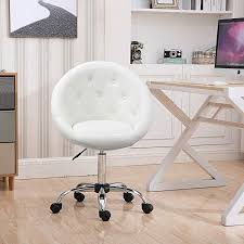 Amazon Com Duhome Home Office Chair Task Computer Chair With Wheels Swivel Height Adjustable Receptionist Modern Cha Home Office Chairs Chair Chair Upholstery