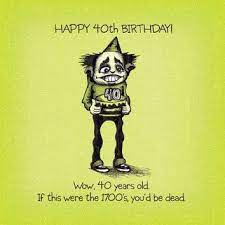 When you know someone turning 40, you may want to write something extra special in their birthday card. Pin On Oh Good Lordy Guess Who S Forty