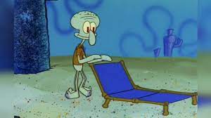 Squidward S Lounge Chair Know Your Meme