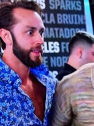 Michelle's new man and his unusual appearance