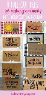 Plus, just for starting your account, you'll automatically receive cricut craft room ™ basics, a collection of digital fonts and shapes. 11 Free Doormat Svg Files To Make With Your Cricut Cricut Projects Vinyl Diy Doormat Cricut Craft Room