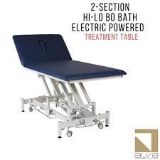 2 Section Hi Lo Bo Bath Table Chiropractic Table Bath Table Chiropractic Tables Retractable Casters