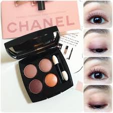 くすみピンク 桜カラー アイメイク chanel シャネル 2020春新色アイシャドウパレット レ キャトル オンブル 354 マキアオンライン maquia online アイシャドウパレット シャネル アイシャドウ アイメイク
