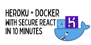 You can do this manually with docker build or use heroku's container registry to push. Heroku Docker With Secure React In 10 Minutes Okta Developer