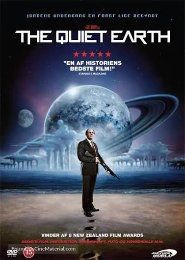 The Quiet Earth (1985) Danish dvd movie cover