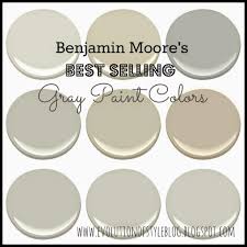 Take note of recommended trim and ceiling paint colors (keep it simple by using the same color for both) to recreate the entire look. Benjamin Moore S Best Selling Grays Evolution Of Style
