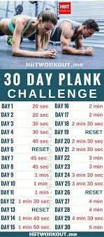 I Took The 30 Day Plank Challenge And Here S The Result Hiit Exercices De Fitness Exercice