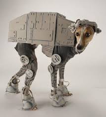 This Dog Is Going To Destroy The Jedi Base On Hoth Star Wars Dog Costumes Best Dog Costumes Pet Costumes