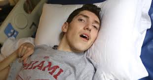 Boy struck by lightning still struggling