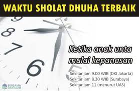 Hukum sholat dhuha adalah sunah. Waktu Sholat Dhuha Terbaik Rezeki Pun Lancar Jaya
