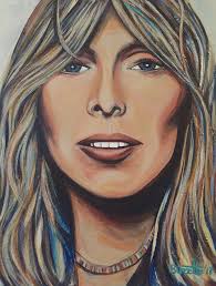 Joni Mitchell by Suzette Castro