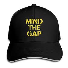 amazon com mind the gap unisex adjustable baseball hat