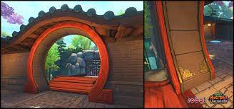 Use a phillips screwdriver to detach the screws on wooden walls can be cut with a standard circular saw blade. Artstation Orcs Must Die Unchained Asian Circular Door Duane Santos