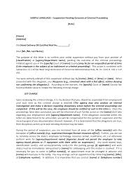 A death in the family and other bereavements require employer support. Http Www Personnel Wv Gov Sitecollectiondocuments Samples Suspension 20 20pending 20criminal 20proceeding Pdf