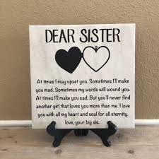 Birthday Gift For My Sister Gift For Sister Birthday Gift For Sister Christmas Gift For Etsy Unique Gifts For Sister Birthday Gifts For Sister Sister Gifts